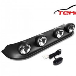 OFF ROAD SİS LAMBASI 4LÜ DÖRTGEN TAVAN ÜZERİ