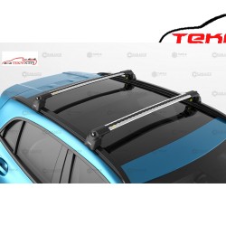 VOLKSWAGEN TİGUAN 2007-2016  TAVAN BAGAJ APARATI ARA ATKI ALUMİNYUM RENK