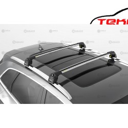 VOLKSWAGEN TİGUAN 2007-2016  TAVAN BAGAJ APARATI ARA ATKI ALUMİNYUM RENK (TAVANA BİTİŞİK TİP)