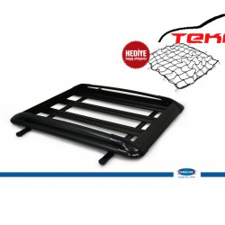 Omsa Line Sepet Siyah. Ara Atkılı (110x145 cm) 3 Prç.