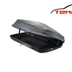 ARAÇ ÜZERİ TAVAN PORT BAGAJ (COMBI BOX -TABUT BAGAJ) 420 LITRE PERFLEX JOURNEY GRİ