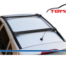 Universal Universal Ara Atkı 2.Prç Siyah Profil/Siyah Fitilli (Kısa)