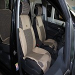 Space Deri Kilim Minder Bej-Lacivert Space Deri Kilim Minder Bej-Lacivert