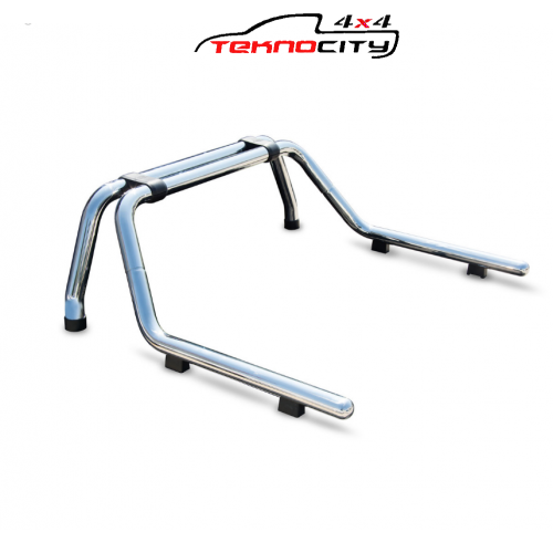 Fiat Fullback Kobra Roll Bar Q76 Krom 2016-