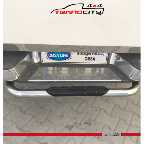 ARKA TAMPON KORUMA TİTANİC PLUSH KROM ISUZU D MAX 2012 +2014