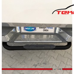 Mercedes X-Classe Arka Koruma Q76 Siyah 2017-