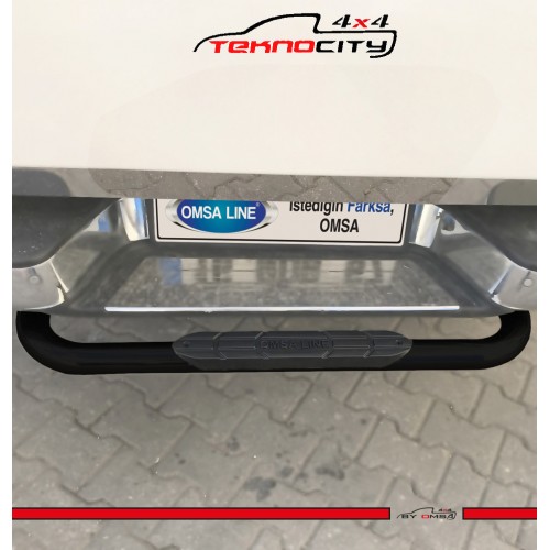 ARKA TAMPON KORUMA TİTANİC PLUSH SİYAH  ISUZU D MAX 2012 +2014