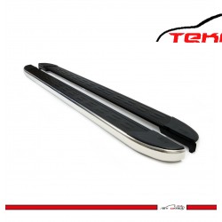 Kia Sportage Yan Koruma Yazısız (Krom+Siyah) 2010-2014